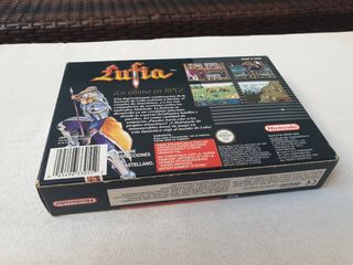 Lufia Super nintendo supernes Rol rpg Completo 