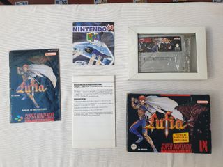 Lufia Super nintendo supernes Rol rpg Completo 