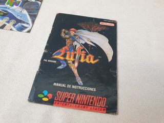 Lufia Super nintendo supernes Rol rpg Completo 