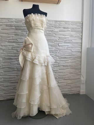 Vestido novia fiesta - blanco