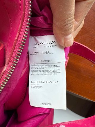 Bolso Emporio Armani rosa