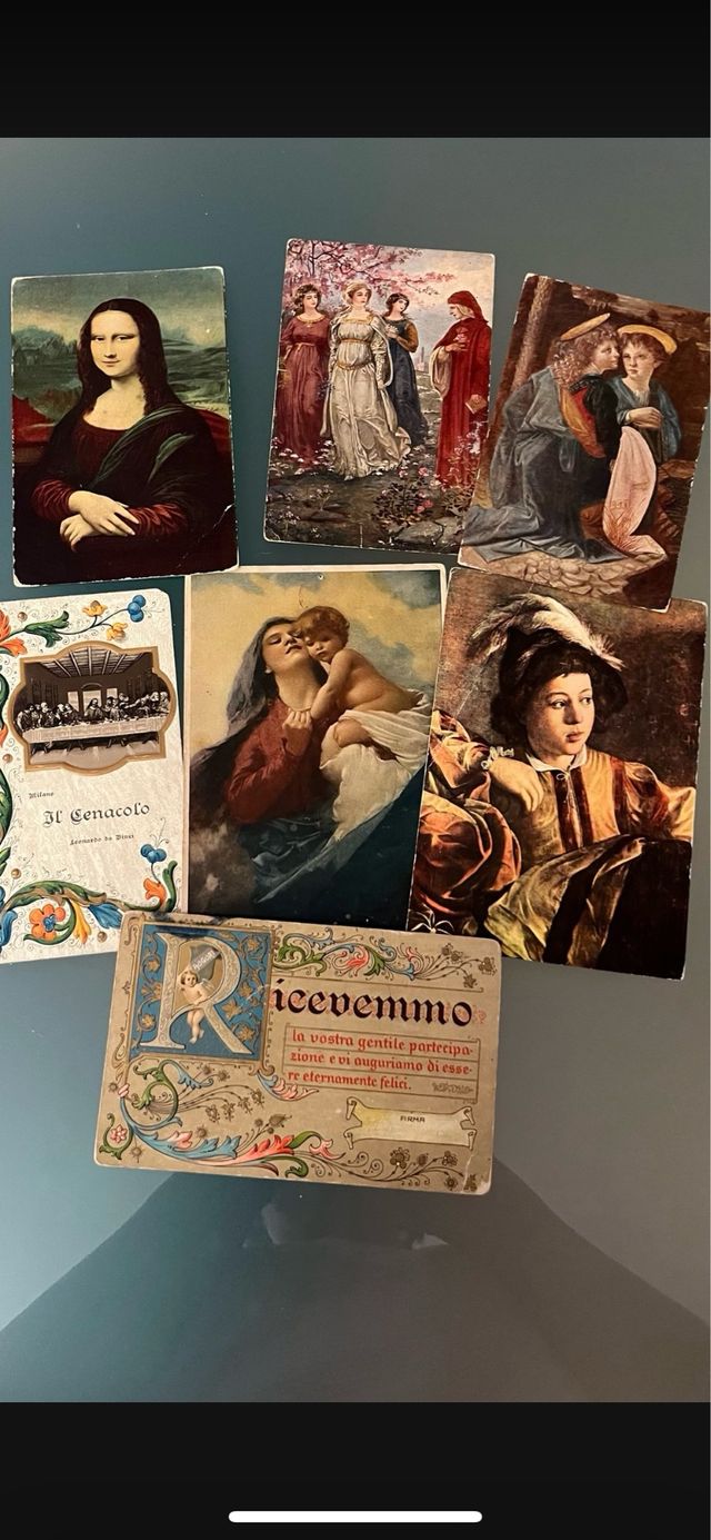 Cartoline d'epoca: 17 soggetti vari