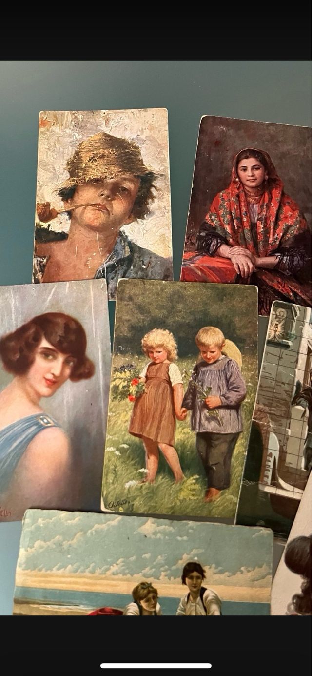 Cartoline d'epoca: 17 soggetti vari