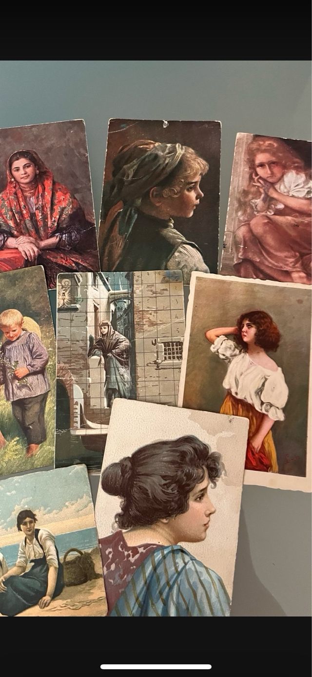 Cartoline d'epoca: 17 soggetti vari