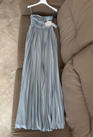 Vestito Relish lungo blu nuovo con cartellino
