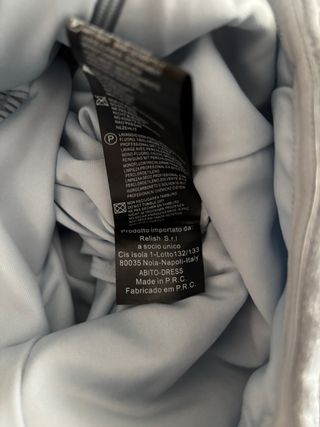 Vestito Relish lungo blu nuovo con cartellino