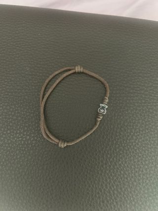 Pulsera Tous marrón plata