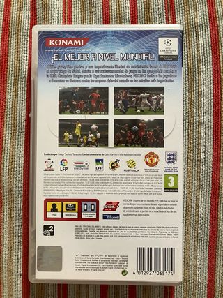 PES 2012 PSP - Juego Konami