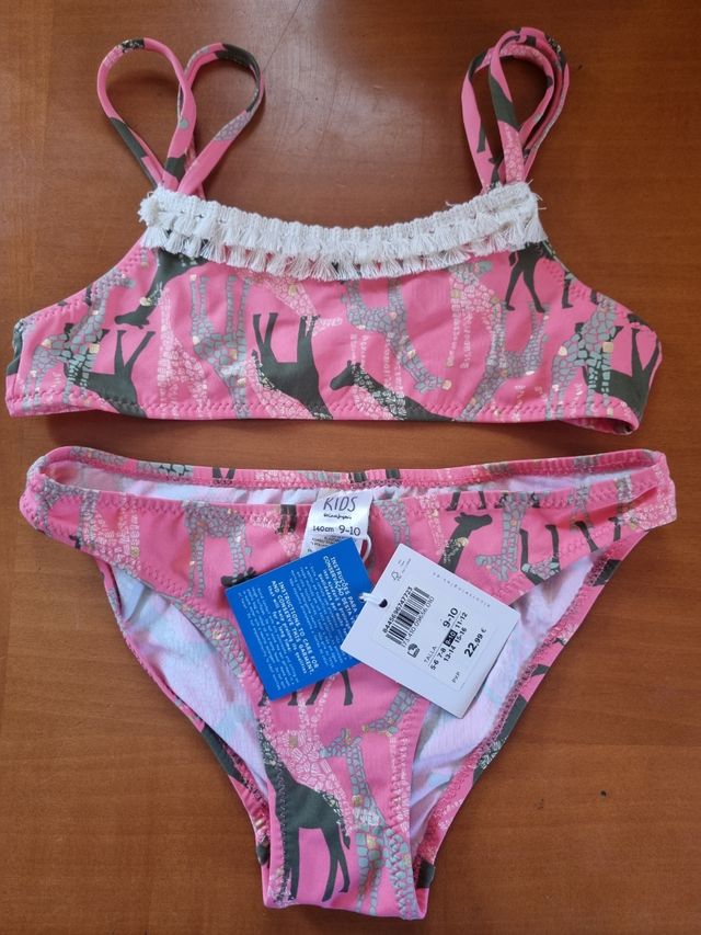 Bikini niña jirafas 9-10