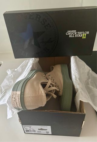 Converse Chuck Taylor All Star II Beige/Verde