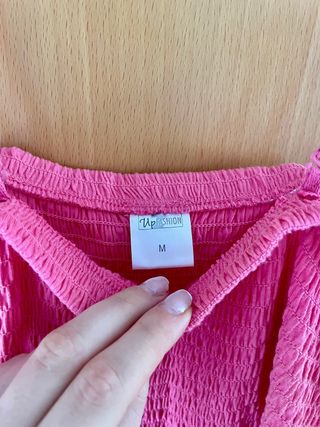 Vestido rosa Up2Fashion - Talla M