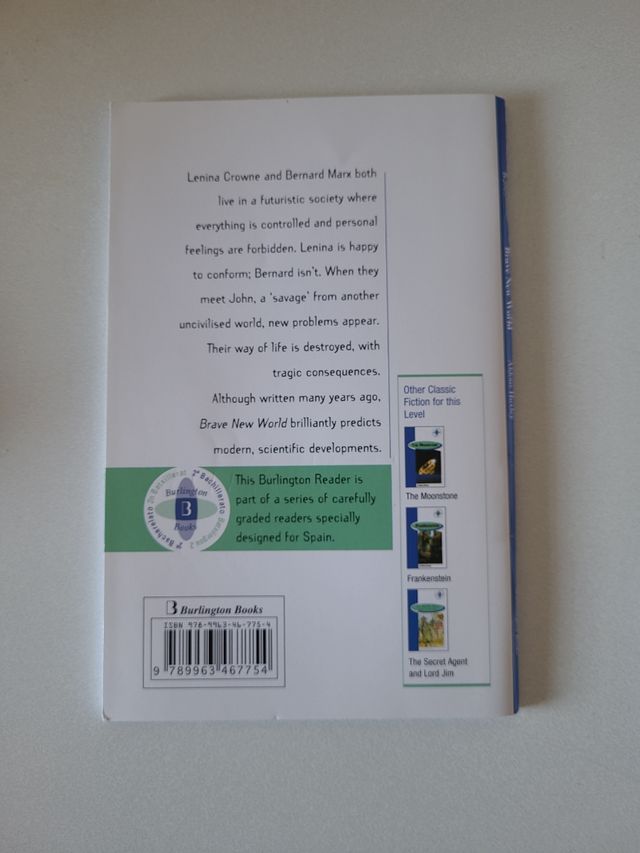 BRAVE NEW WORLD 2ºNB