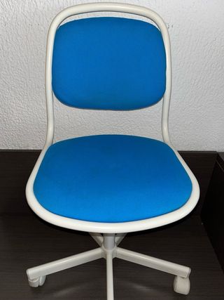 Silla giratoria IKEA azul
