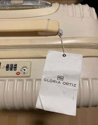 Maleta Gloria Ortiz  beige