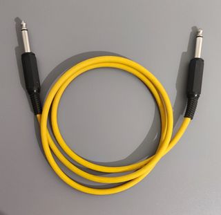 Set 5 cavi Jack 6.3mm-1/4" lunghezza 1mt