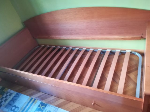 Dormitorio juvenil compleoto madera regalo colchon