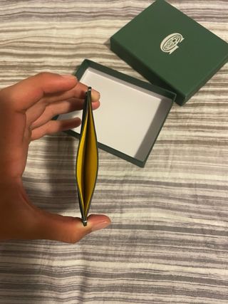 Portacarte Goyard Verde