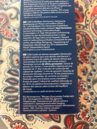 Philips Sonicare5300 -Cepillo eléctrico a estrenar
