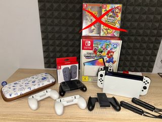 Nintendo Switch OLED + Super Mario Bros Wonder