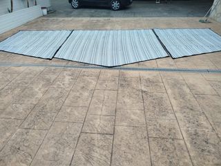 Alfombra camping 3 piezas