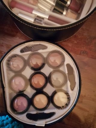 Trousse trucchi nera vintage