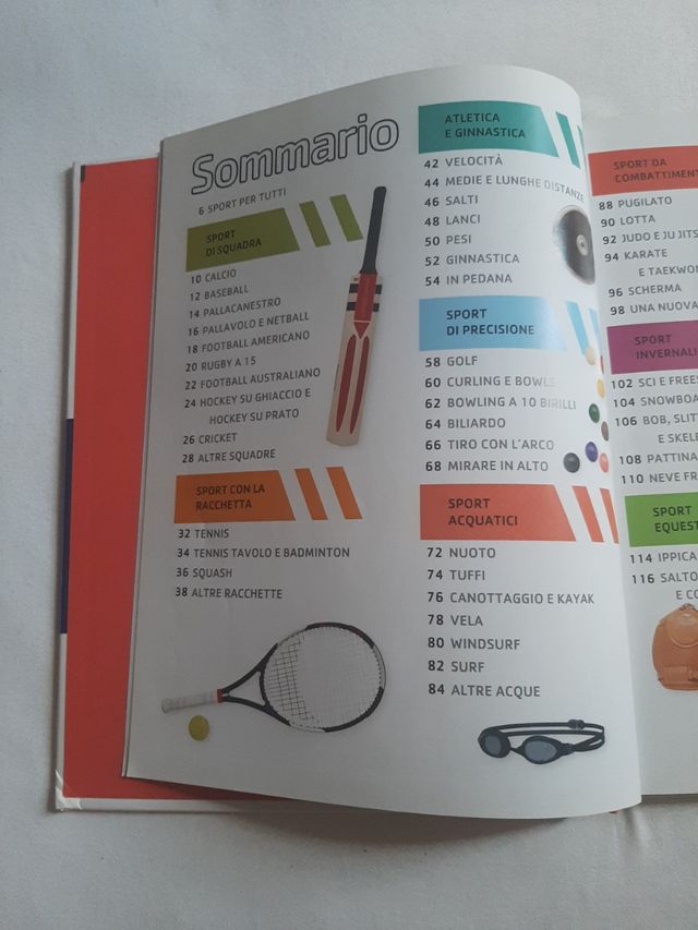 IL LIBRO PER RAGAZZI DI TUTTI GLI SPORT