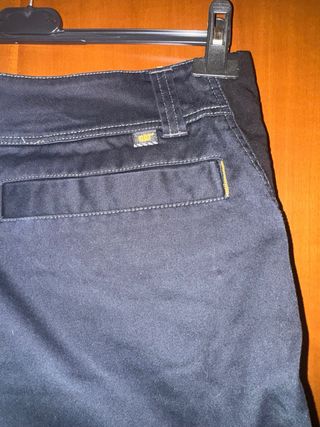 Pantaloni cargo lavoro blu scuro lunghezza 93 cm, 