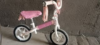 Bicicleta Equilibrio niña Rosa