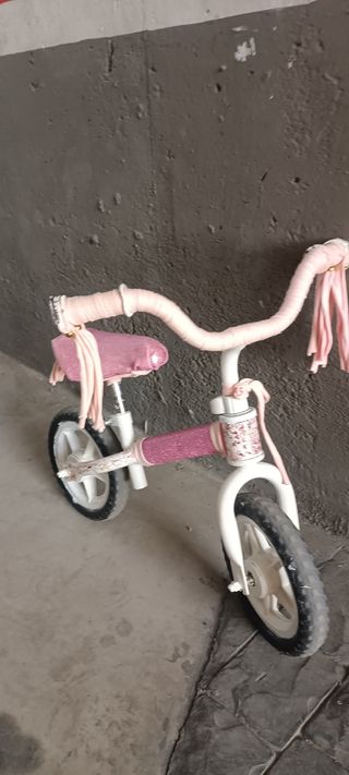 Bicicleta Equilibrio niña Rosa
