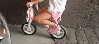 Bicicleta Equilibrio niña Rosa