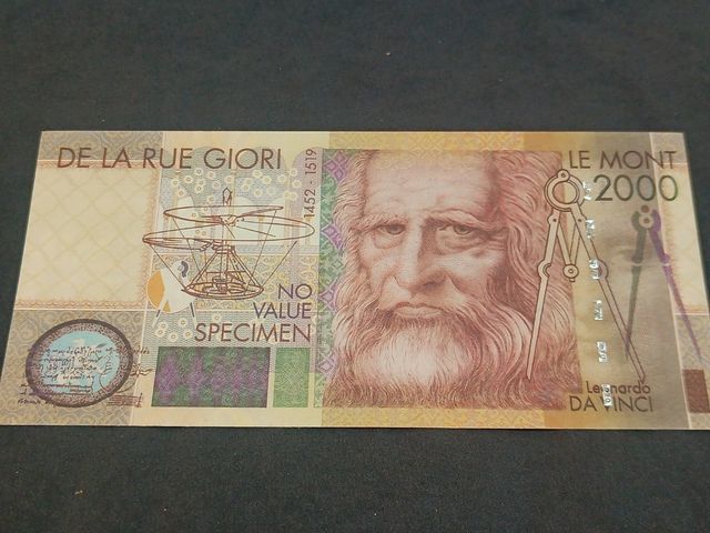 Banconota 2000 Le Mont - Speciment
