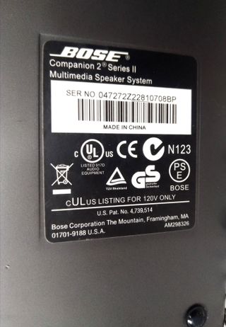 Sistema audio Bose - 2 casse