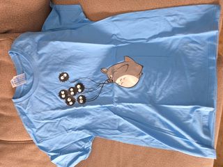Camiseta Totoro azul