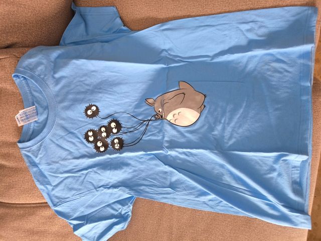 Camiseta Totoro azul