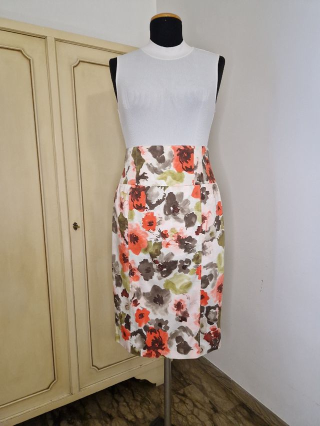 Gonna tubino Diana Gallesi fiori