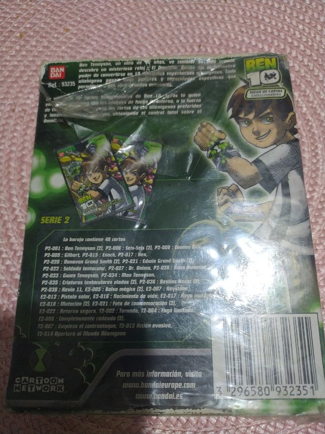 Jogo de cartas Ben 10 Series 2