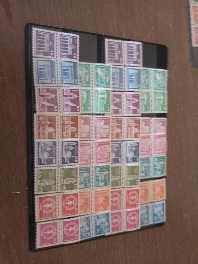 Francobolli della DDR Germania dell'Est