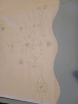 Sábanas Bordadas - Azul y Blanco