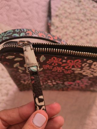 Bolso estampado flores multicolor