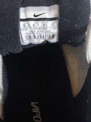 Nike Air Vapormax 97 - Plata Talla 43