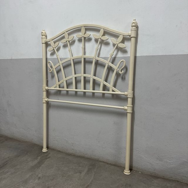 Cabecero forja beige 130x97