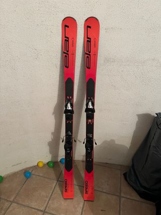 Esquís Elan Speed Magic mujer (rojos)