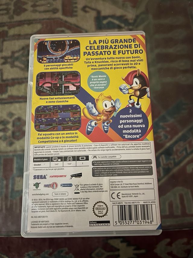 Sonic Mania Plus - Nintendo Switch