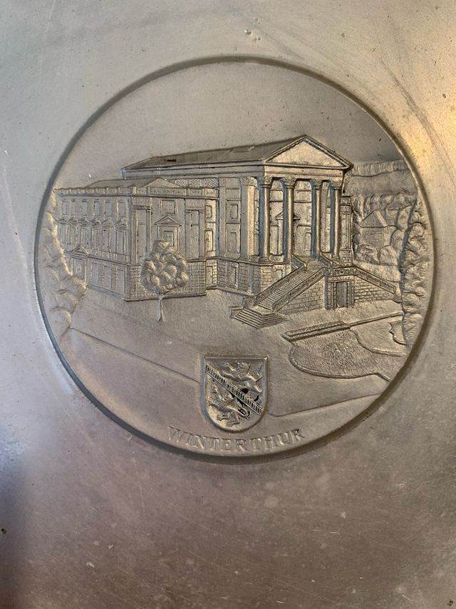 Piatto decorativo Winterthur