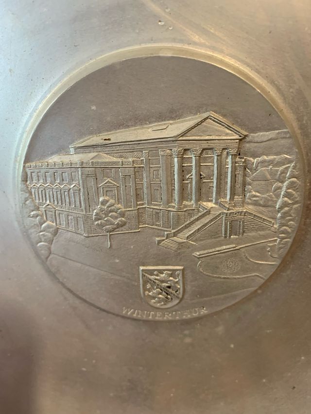 Piatto decorativo Winterthur