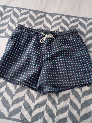 Bañador Pull&Bear - Azul lunares