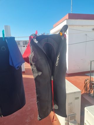 Traje neopreno manga y pantalón corto mujer S/M 