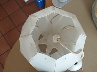 2 Lamparas techo IKEA blancas