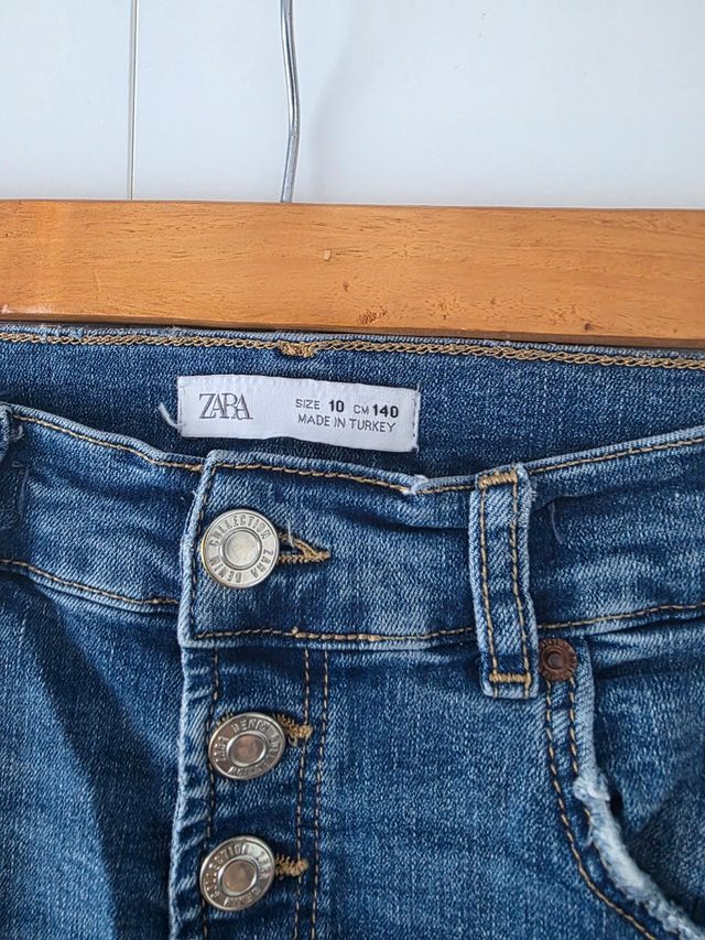 Vaqueros niña Zara -talla 10