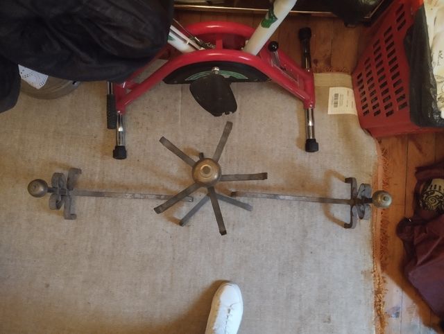 2 Candelabros hierro forja